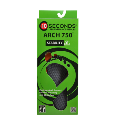 10 Seconds® Classics Arch 750™ Performance Insoles - NOS (DISCONTINUED)