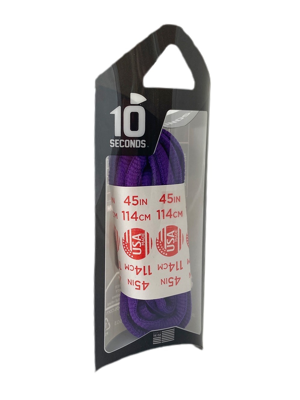 10 Seconds ® Athletic Oval Laces | Purple