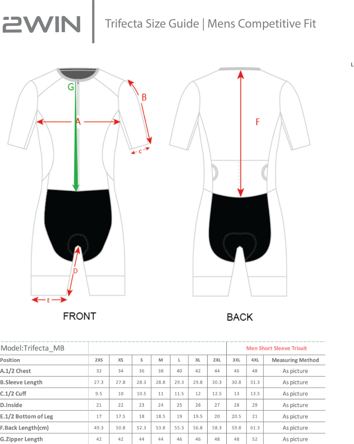 2WIN® Men's Trifecta Suit
