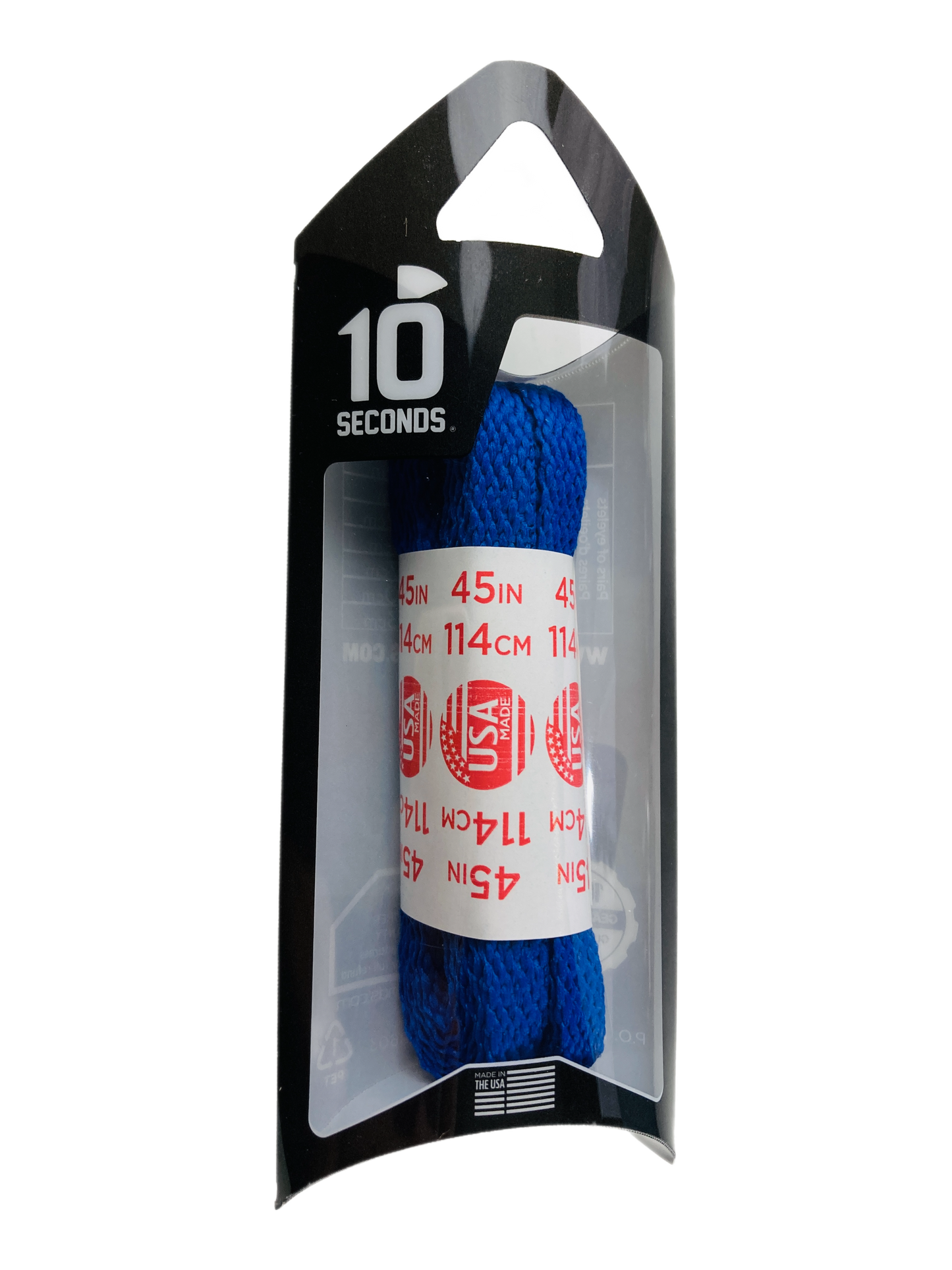 10 Seconds ® All-Pro ® Athletic Flat Laces | Royal Blue