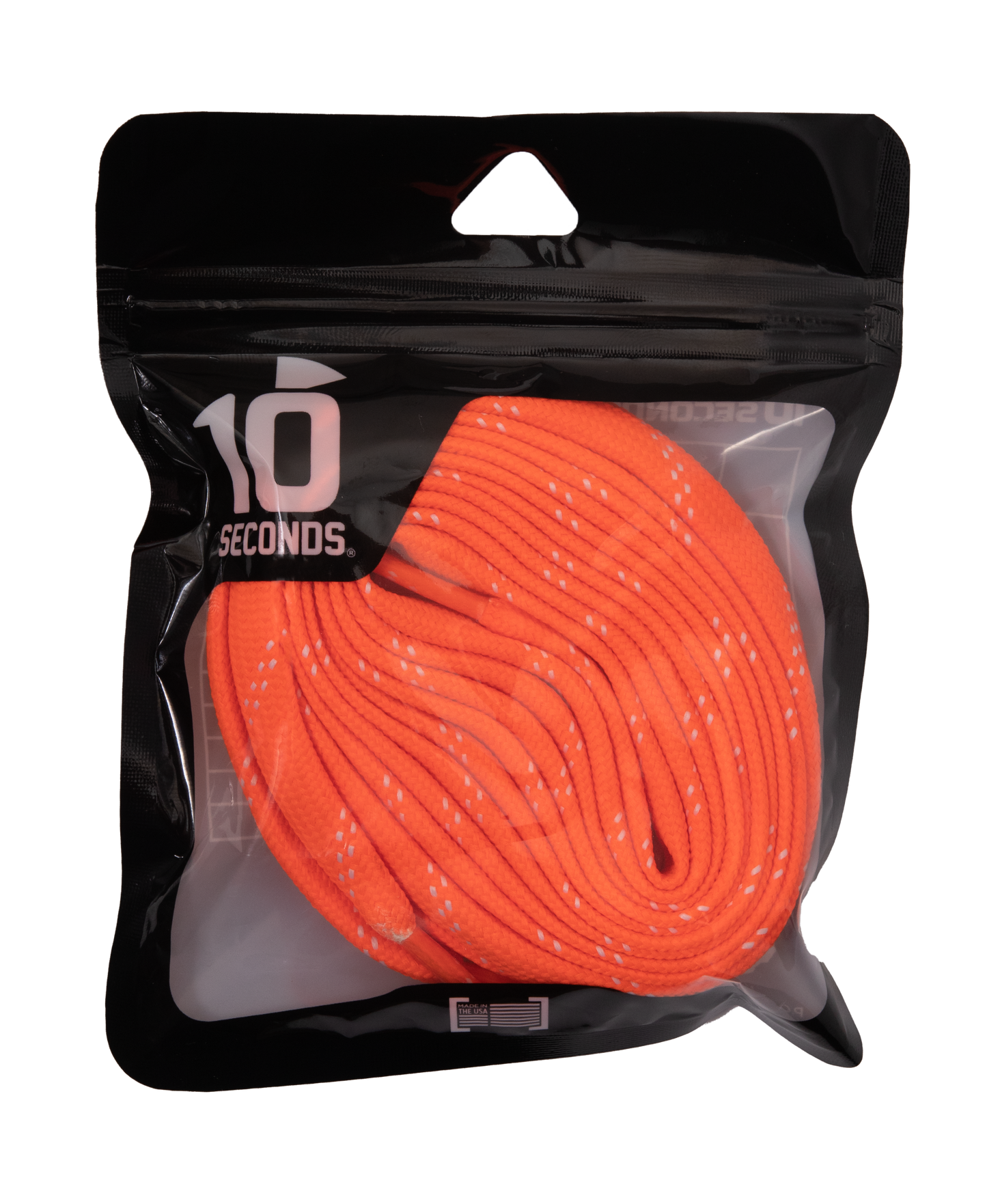 10 Seconds ® Hockey / Skate / Lacrosse Lace | Orange
