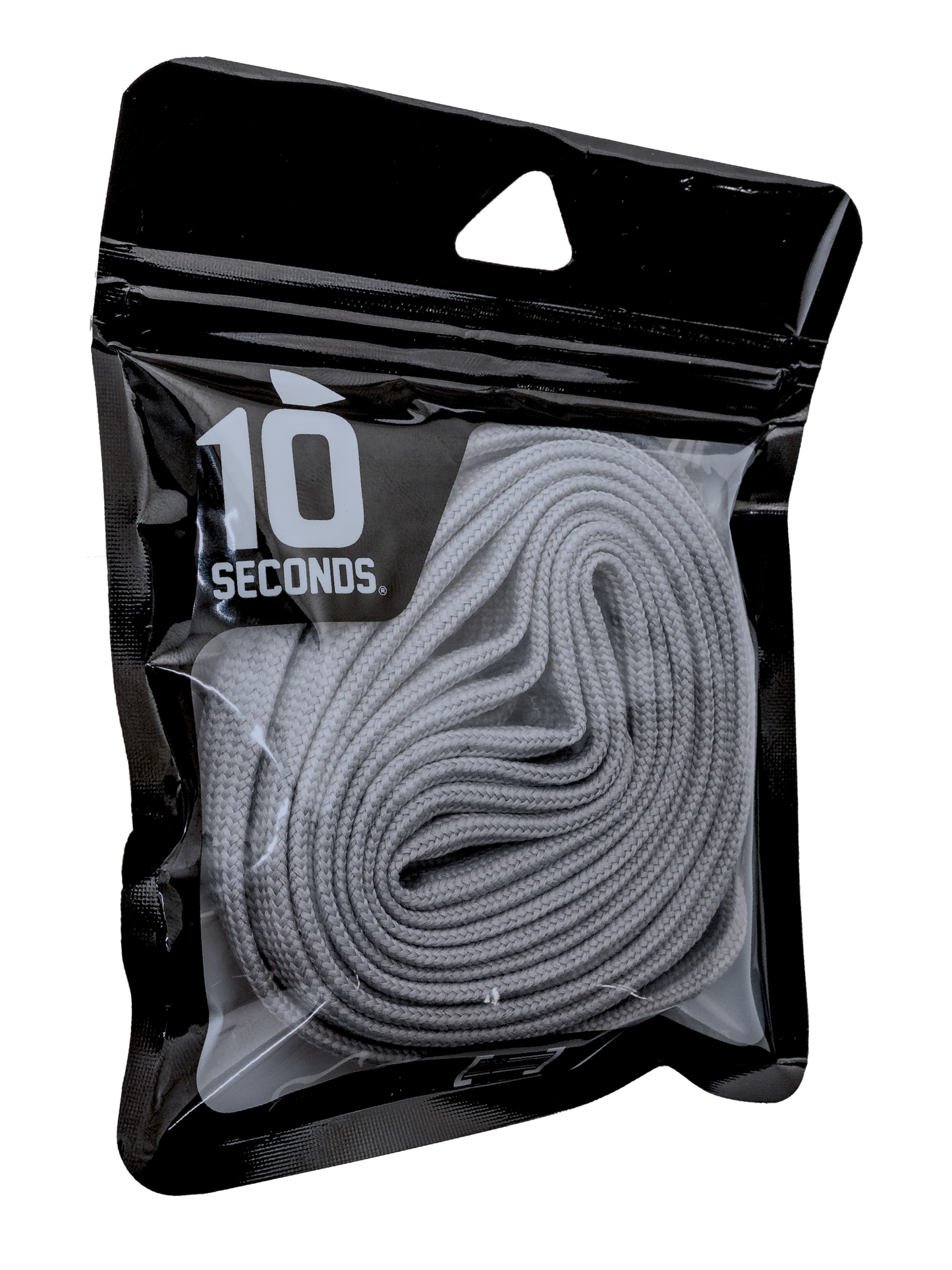 10 Seconds ® Hockey / Skate / Lacrosse Lace | Silver