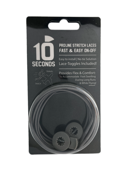 10 Seconds ® Proline MultiSport Stretch Lace | Grey