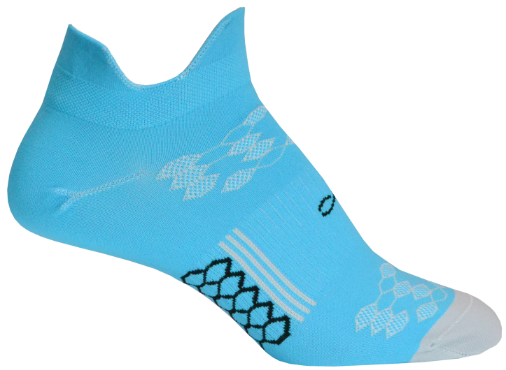 2ndWind® Double Tab Socks | Paradise Blue