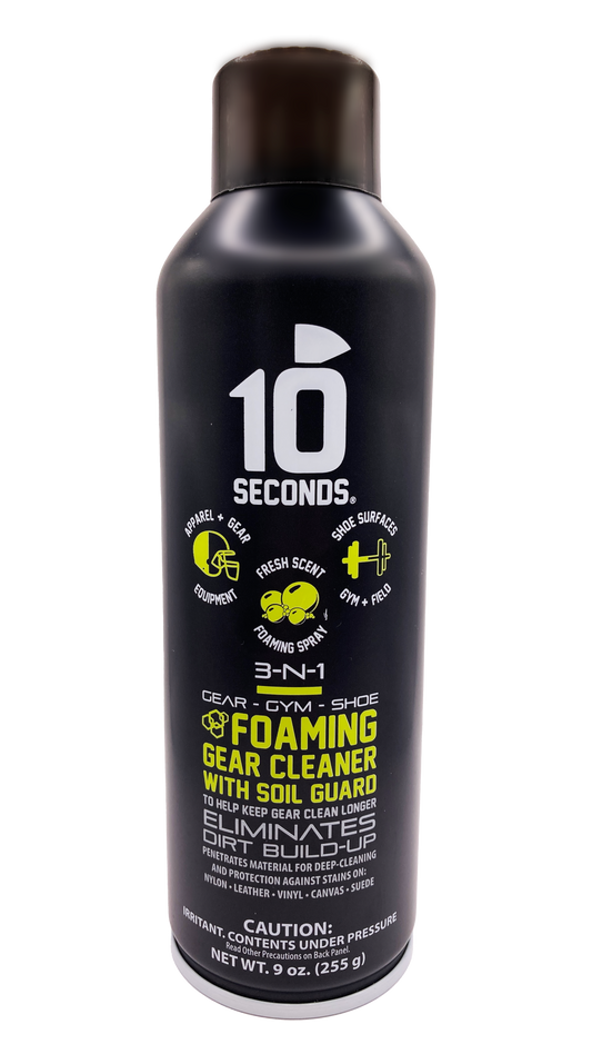 10 Seconds ® 3-N-1 Foaming Gear Cleaner