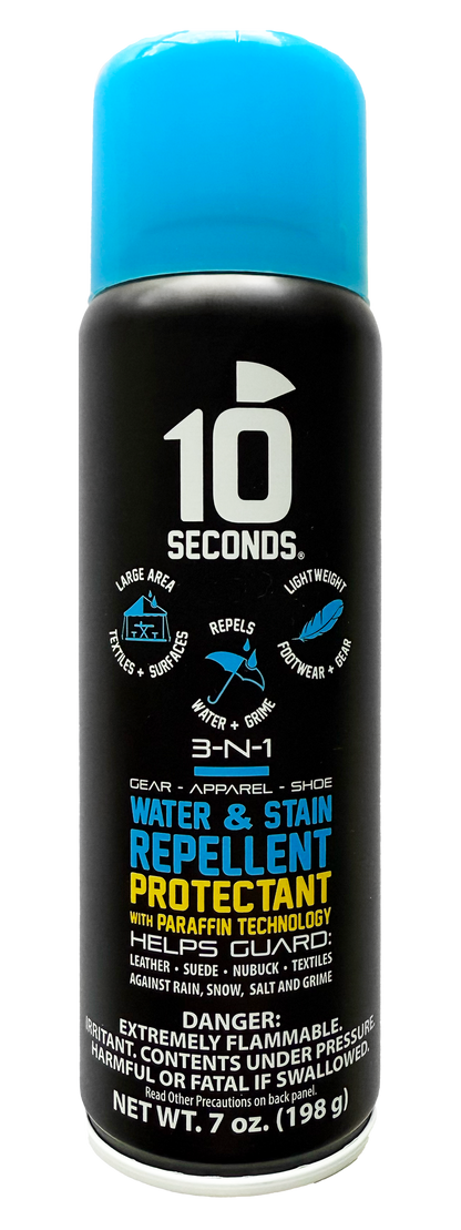 10 Seconds ® Sportline 3-N-1 Water & Stain Repellant