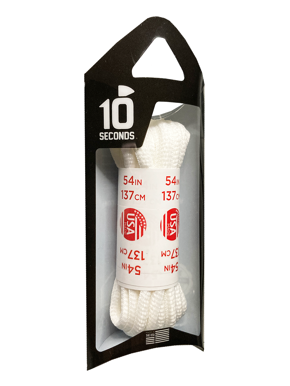 10 Seconds ® 1150 Nylon Oval SoftTouch Oval™ | White