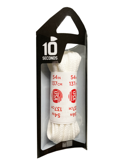 10 Seconds ® 1150 Nylon Oval SoftTouch Oval™ | White