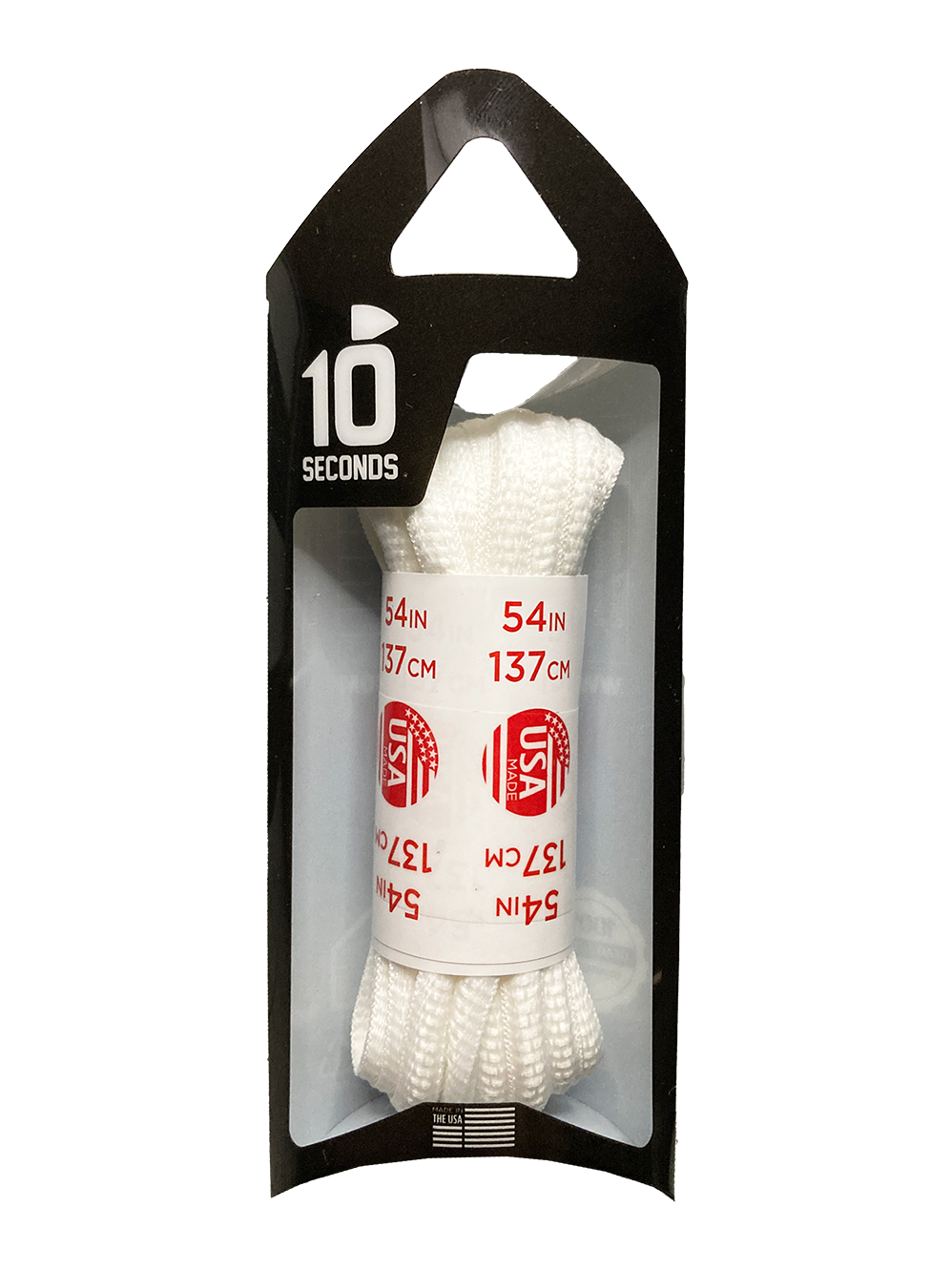 10 Seconds ® 1150 Nylon Oval SoftTouch Oval™ | White