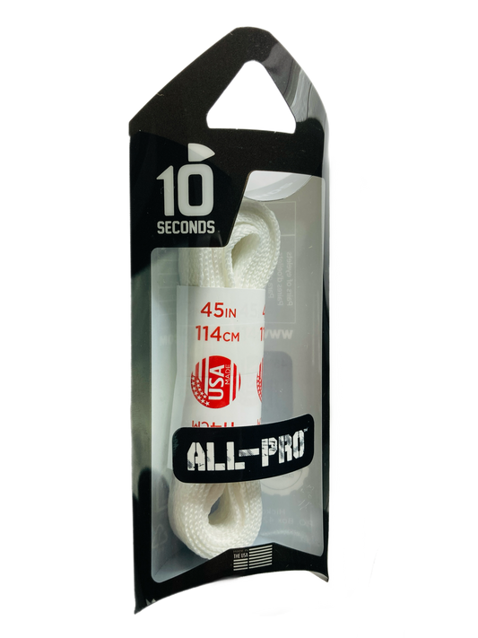 10 Seconds ® #44 Narrow All-Pro Elite™  | White