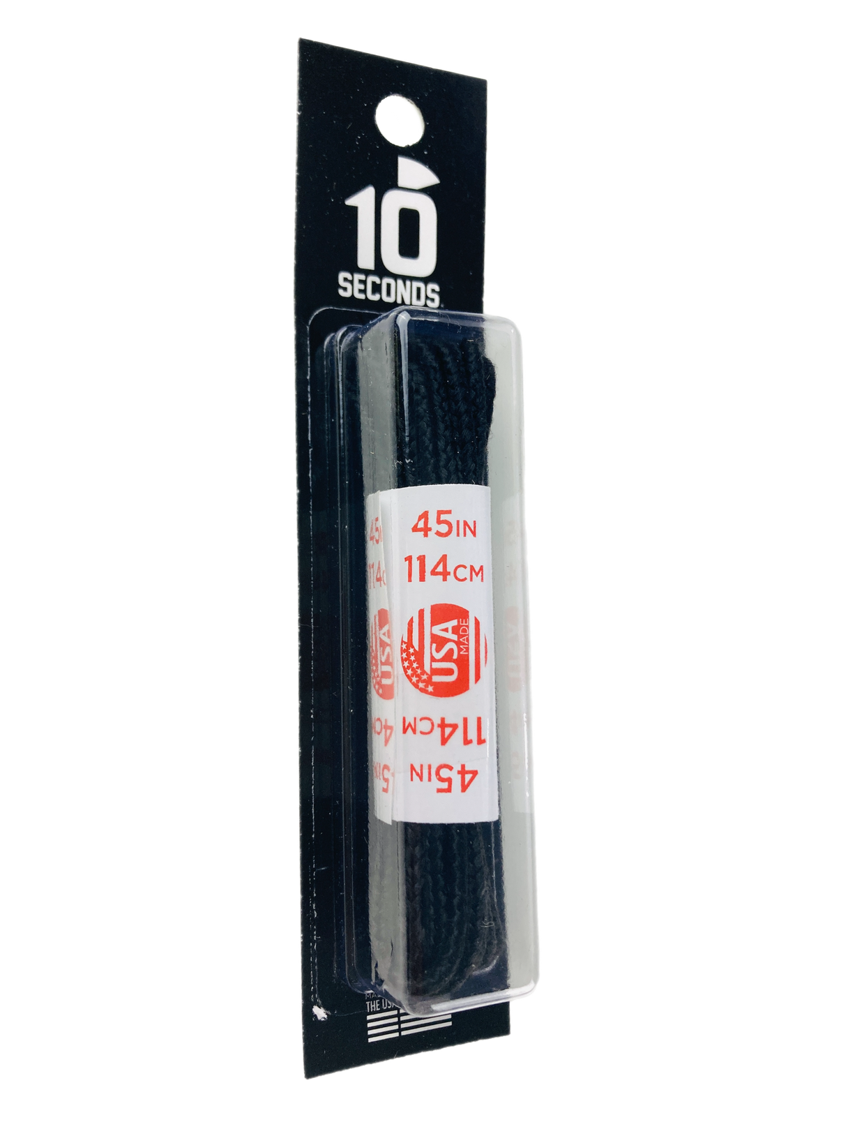 10 Seconds ® Nylon Boot Laces Black Tenseconds