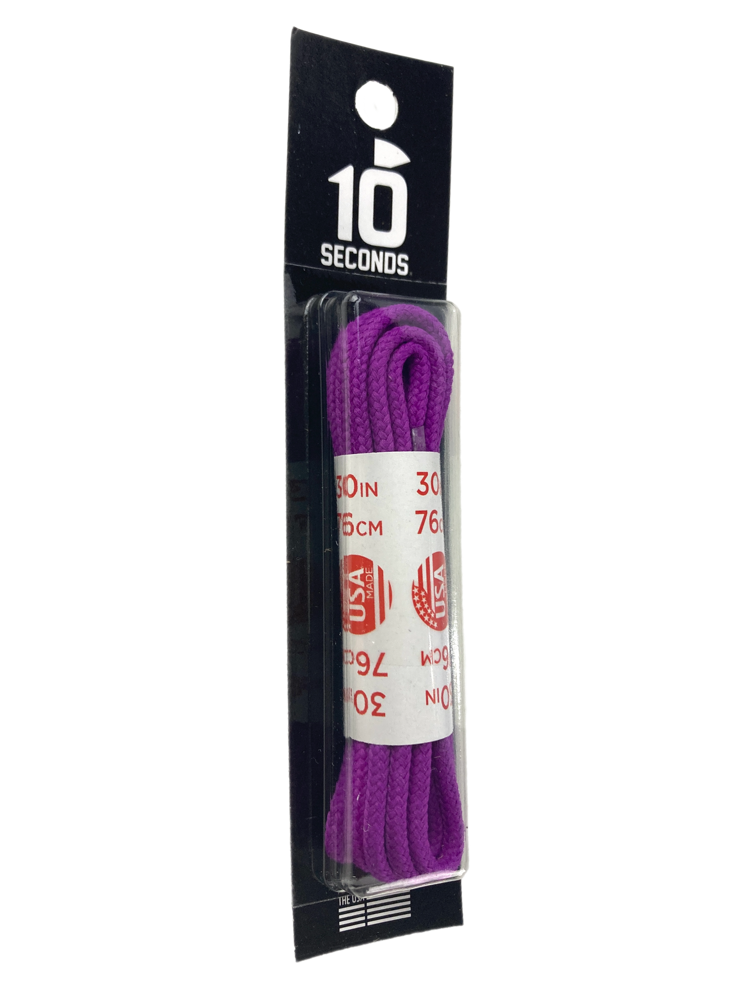 10 Seconds ® Round Dress Laces | Waxed Electric Fuchsia