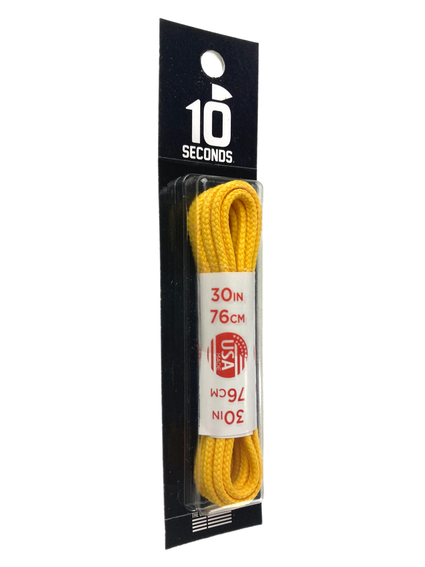 10 Seconds ® Round Dress Laces | Waxed Gold