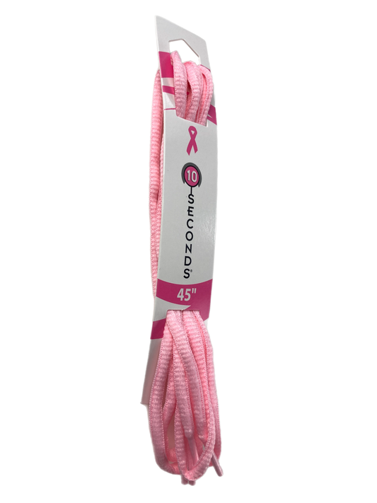 10 Seconds ® Athletic Oval Laces | Neon Pink
