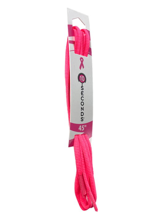 10 Seconds ® Athletic Oval Laces | Pink