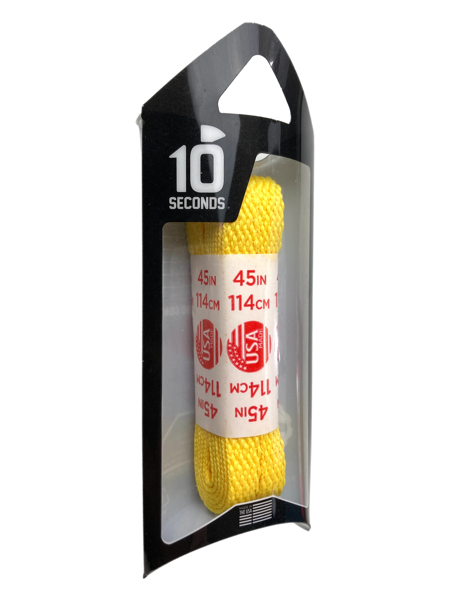 10 Seconds ® All-Pro ® Athletic Flat Laces | Yellow