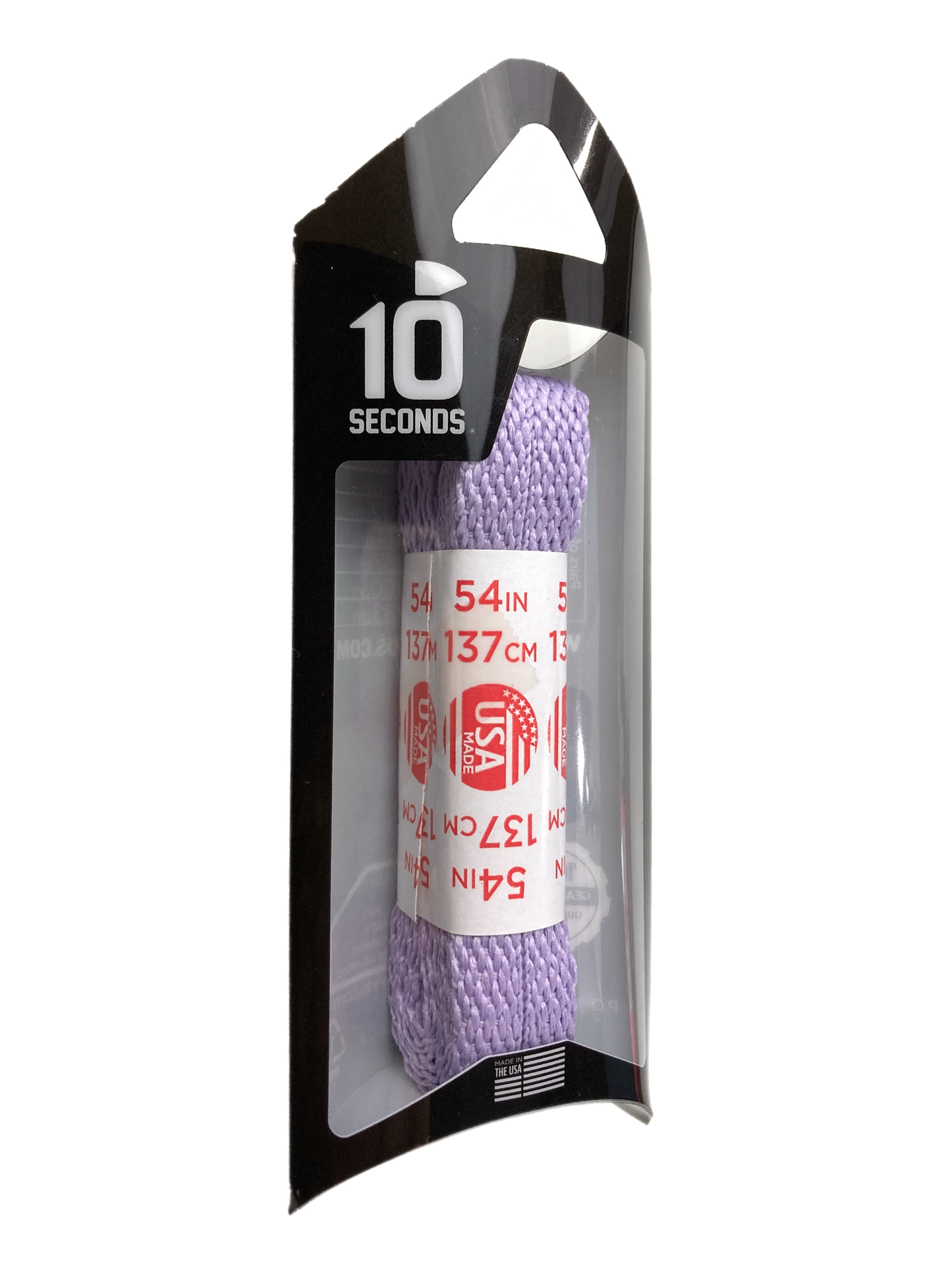 10 Seconds ® All-Pro ® Athletic Flat Laces | Lavender