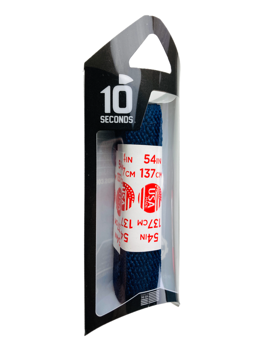 10 Seconds ® AllPro ® Athletic Flat Laces Navy Tenseconds