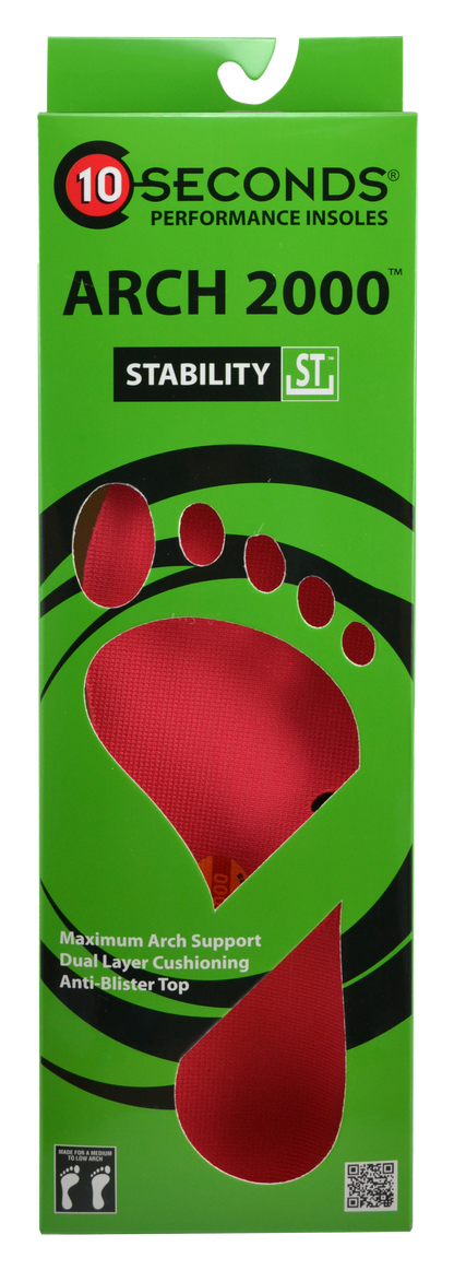 10 Seconds® Classics Arch 2000™ Performance Insoles - NOS