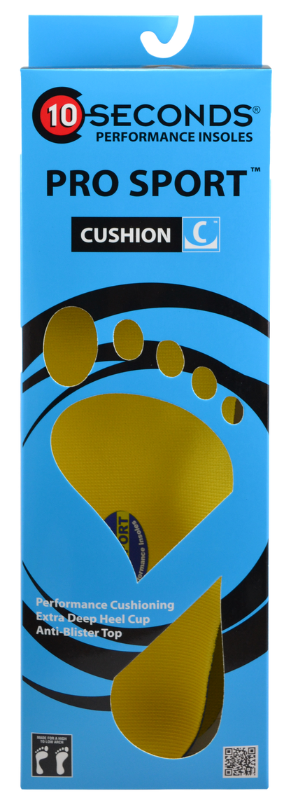 10 Seconds® Classics Pro Sports™ Performance Insoles - NOS