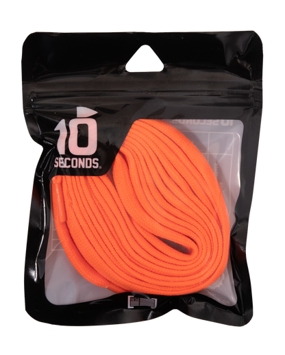 10 Seconds ® Hockey / Skate / Lacrosse Lace | Orange