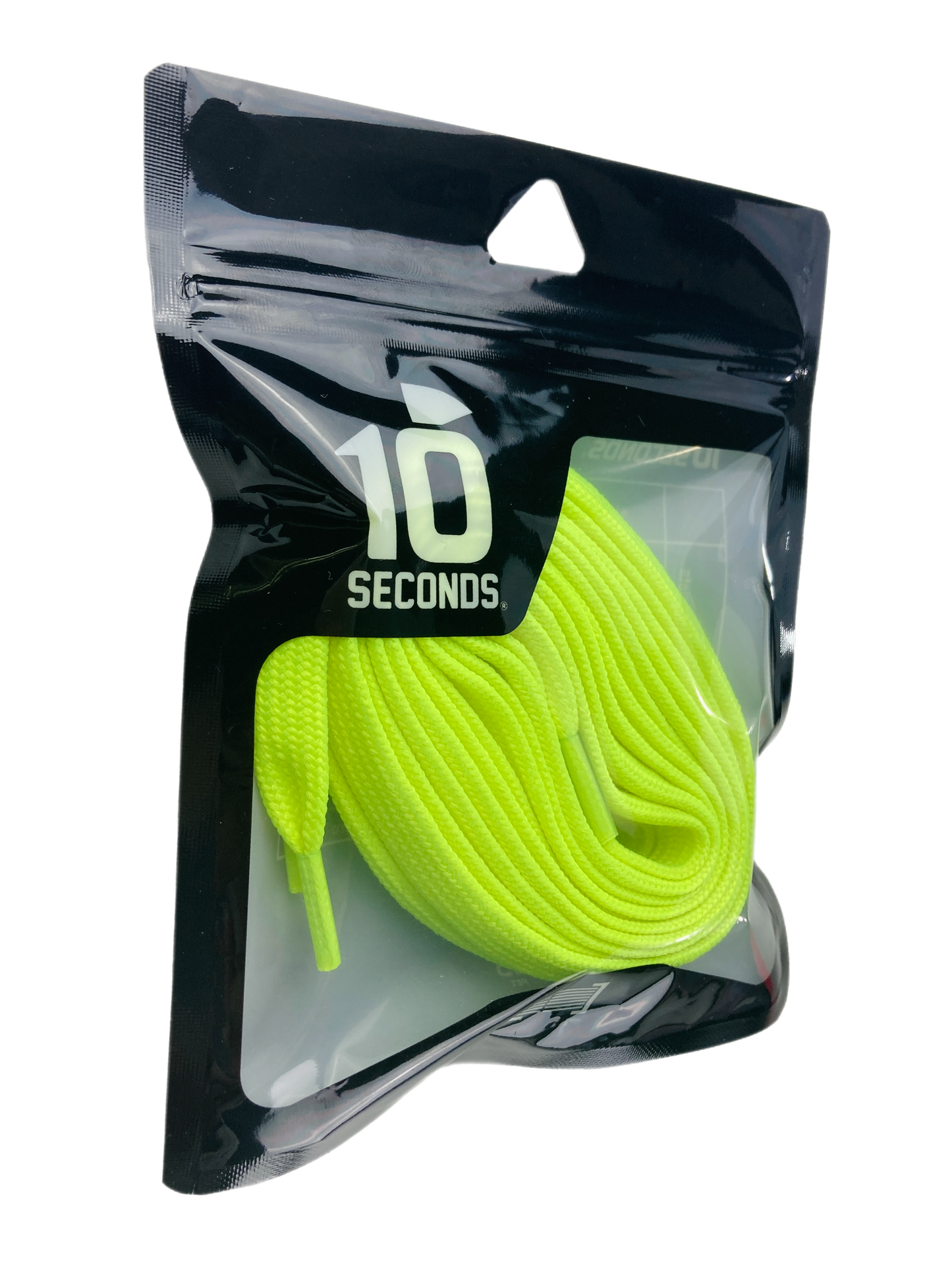 10 Seconds ® Athletic Hockey / Skate / Lacrosse Lace | Neon Yellow