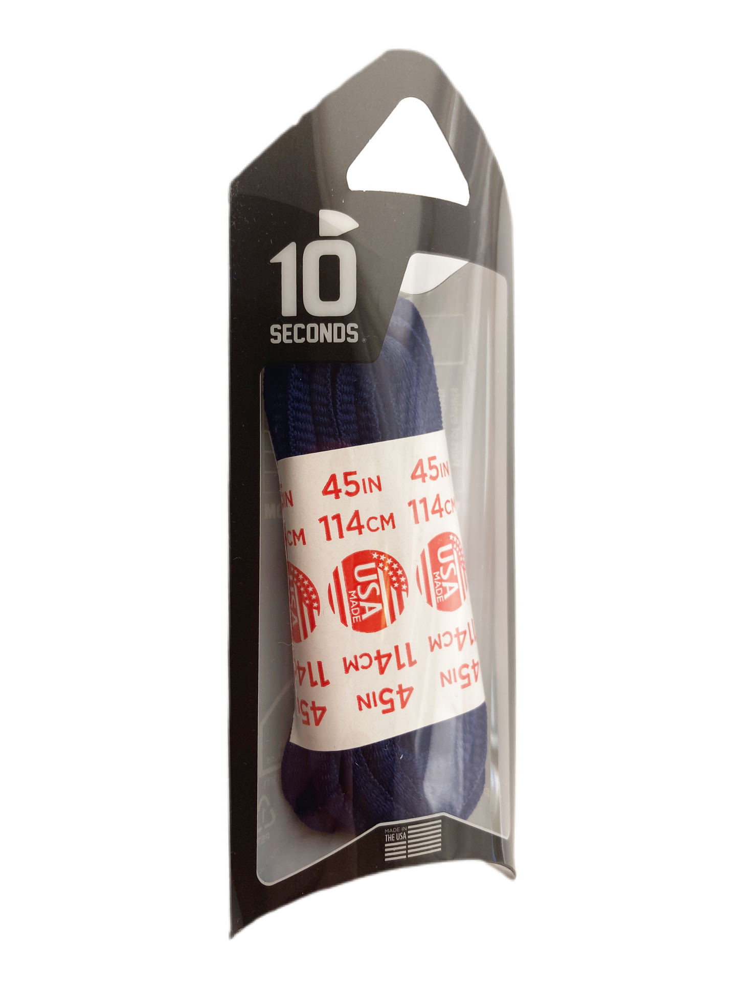 10 Seconds ® Athletic Oval Laces | Navy