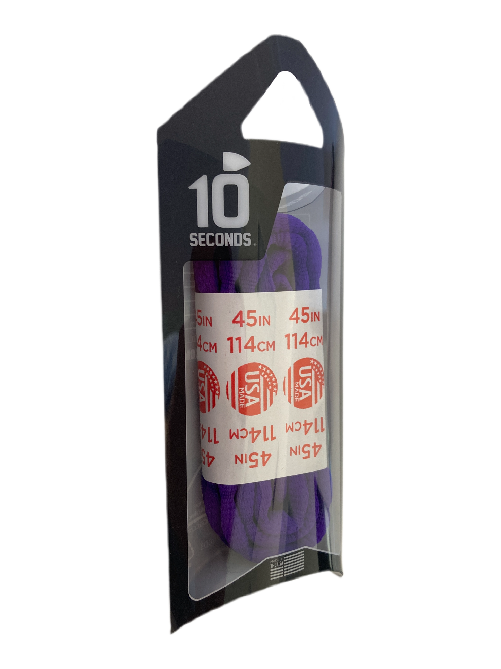 10 Seconds Athletic Bubble Laces Purple