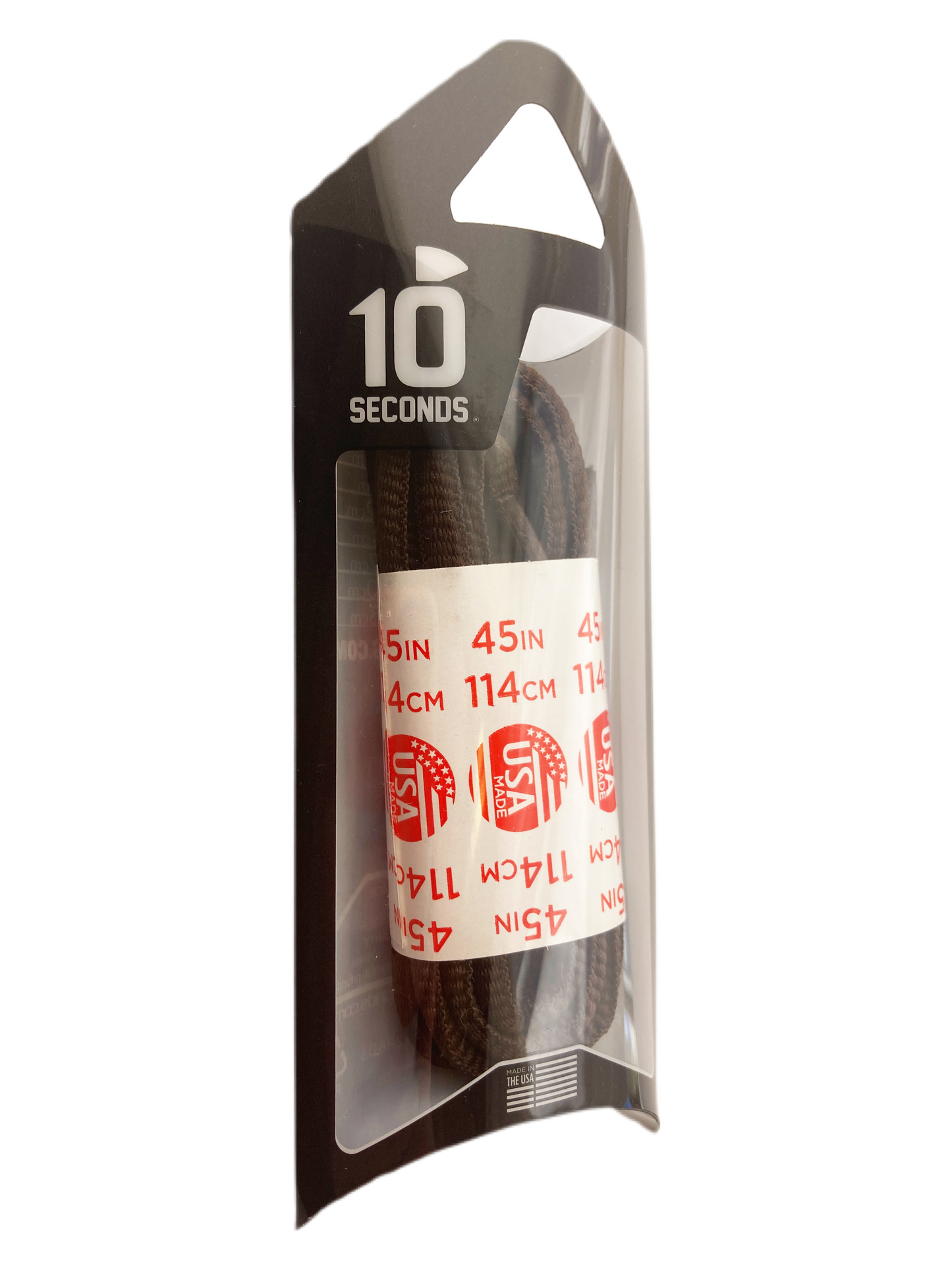 10 Seconds ® Athletic Oval Laces | Brown
