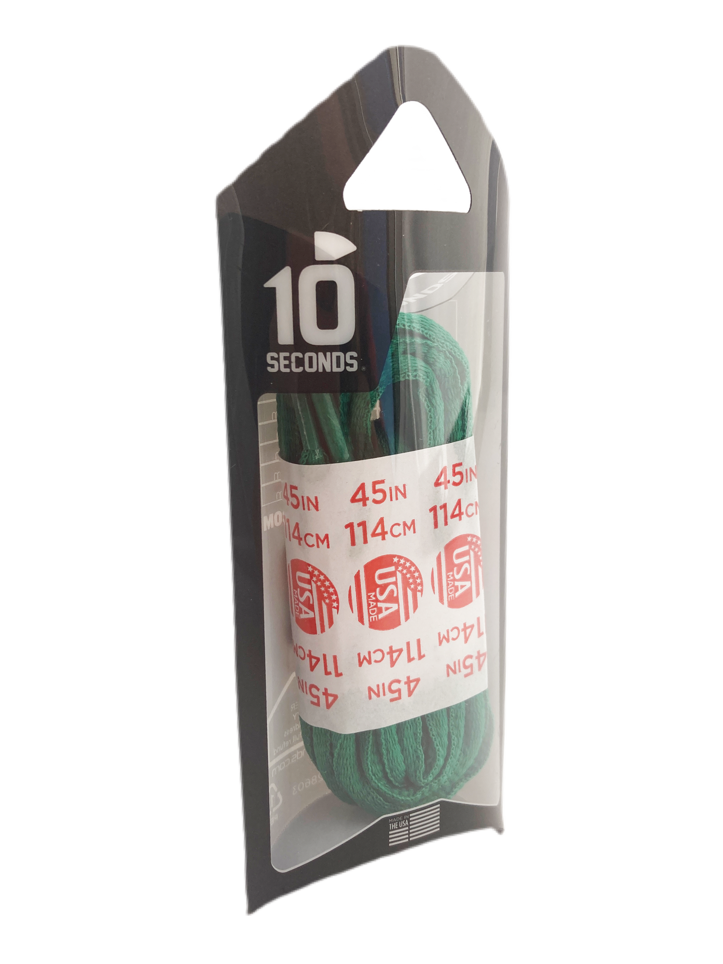 10 Seconds ® Athletic Oval Laces | Neon Green