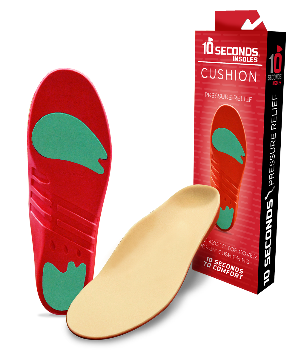 10 Seconds ® Pressure Relief Insoles | Neutral