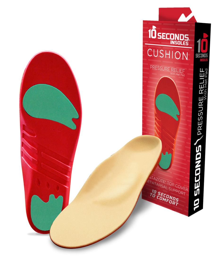10 Seconds Insoles- Flat Foot Support