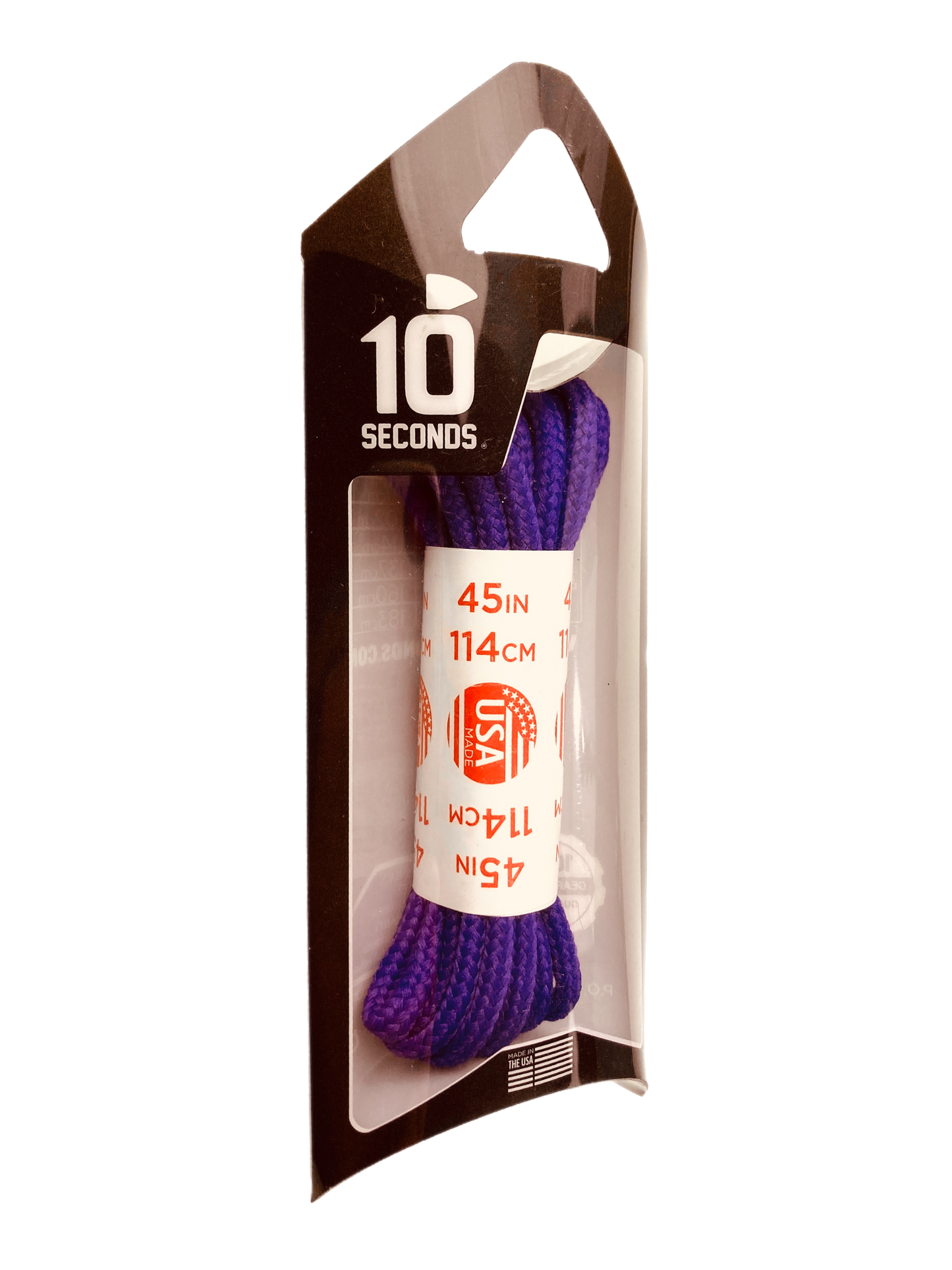 10 Seconds ® Athletic Round Laces | Purple