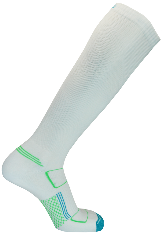 2ndWind® Compression Socks | White