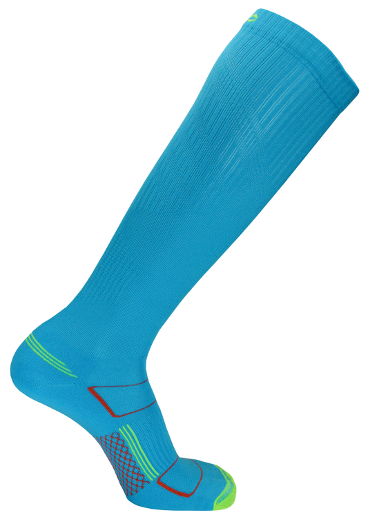 2ndWind® Compression Socks | Paradise Blue