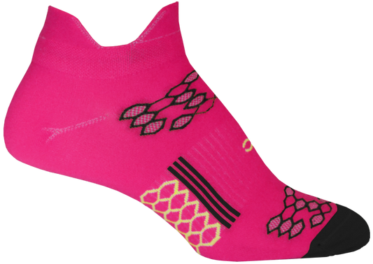 2ndWind® Double Tab Socks | Fuchsia