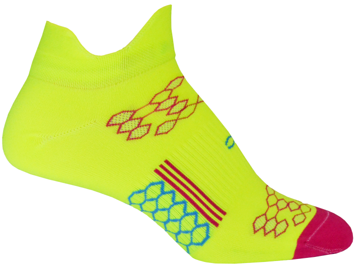 2ndWind® Double Tab Socks | Safety Yellow