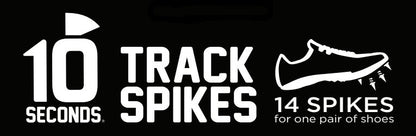 10 Seconds ® Proline Track Spikes | 3/8” (9mm) Pyramid